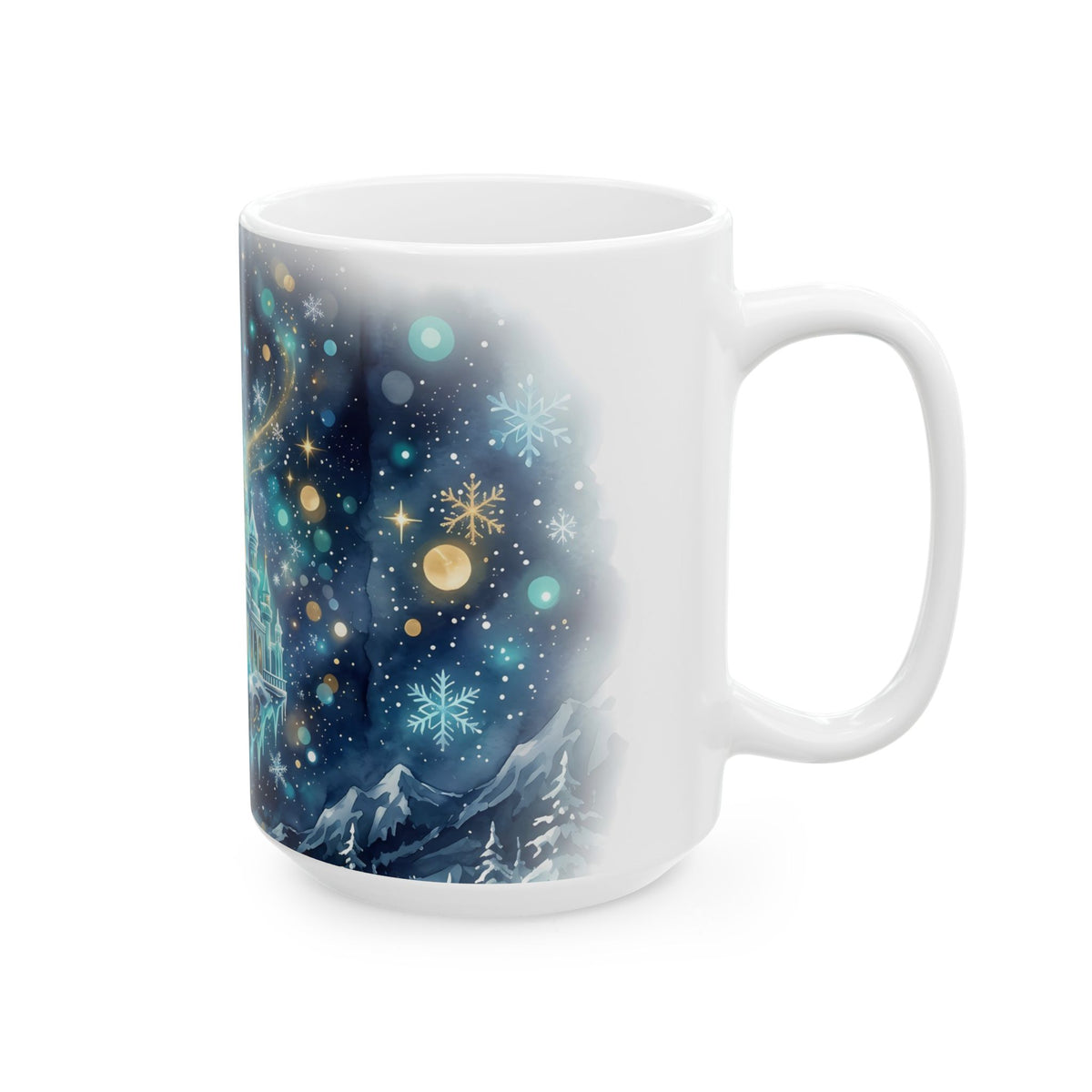 Enchanted Castle Fantasy Ceramic Mug