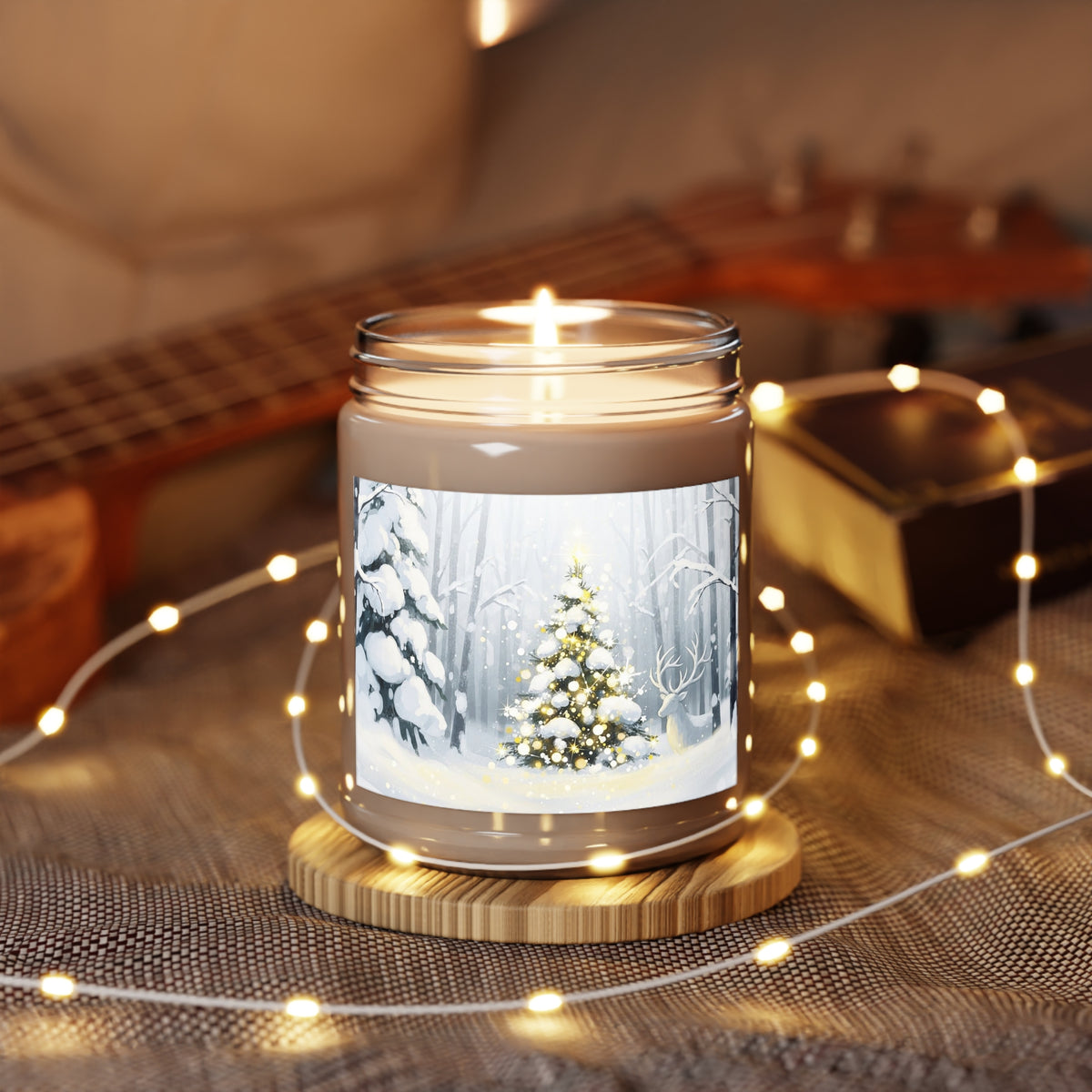 Winter Wonderland Christmas Tree Scented Soy Candle