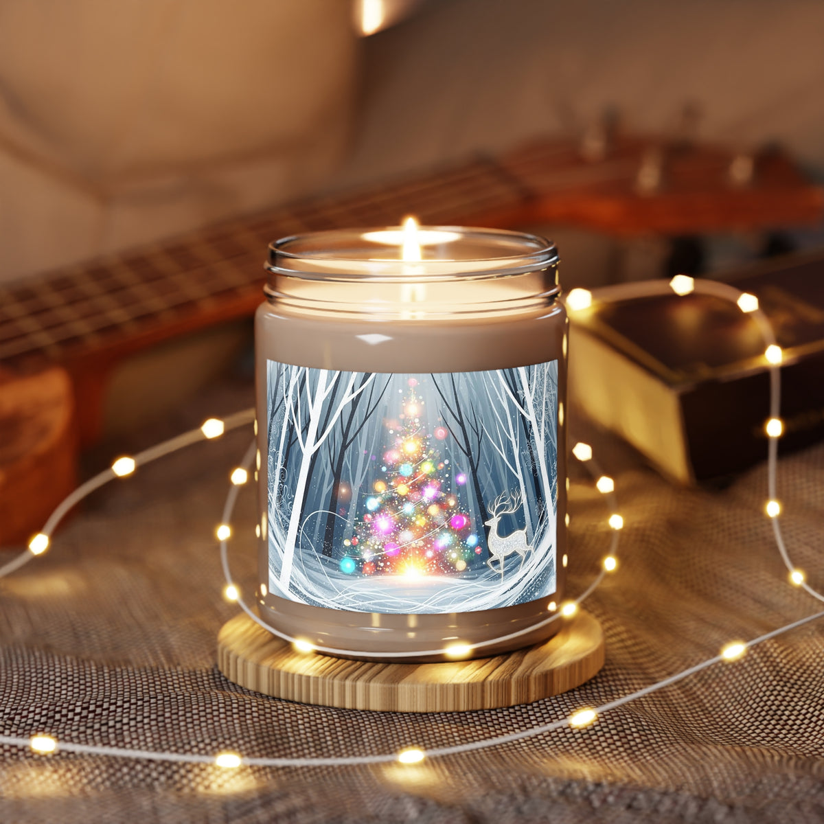 Winter Wonderland Christmas Tree Scented Soy Candle