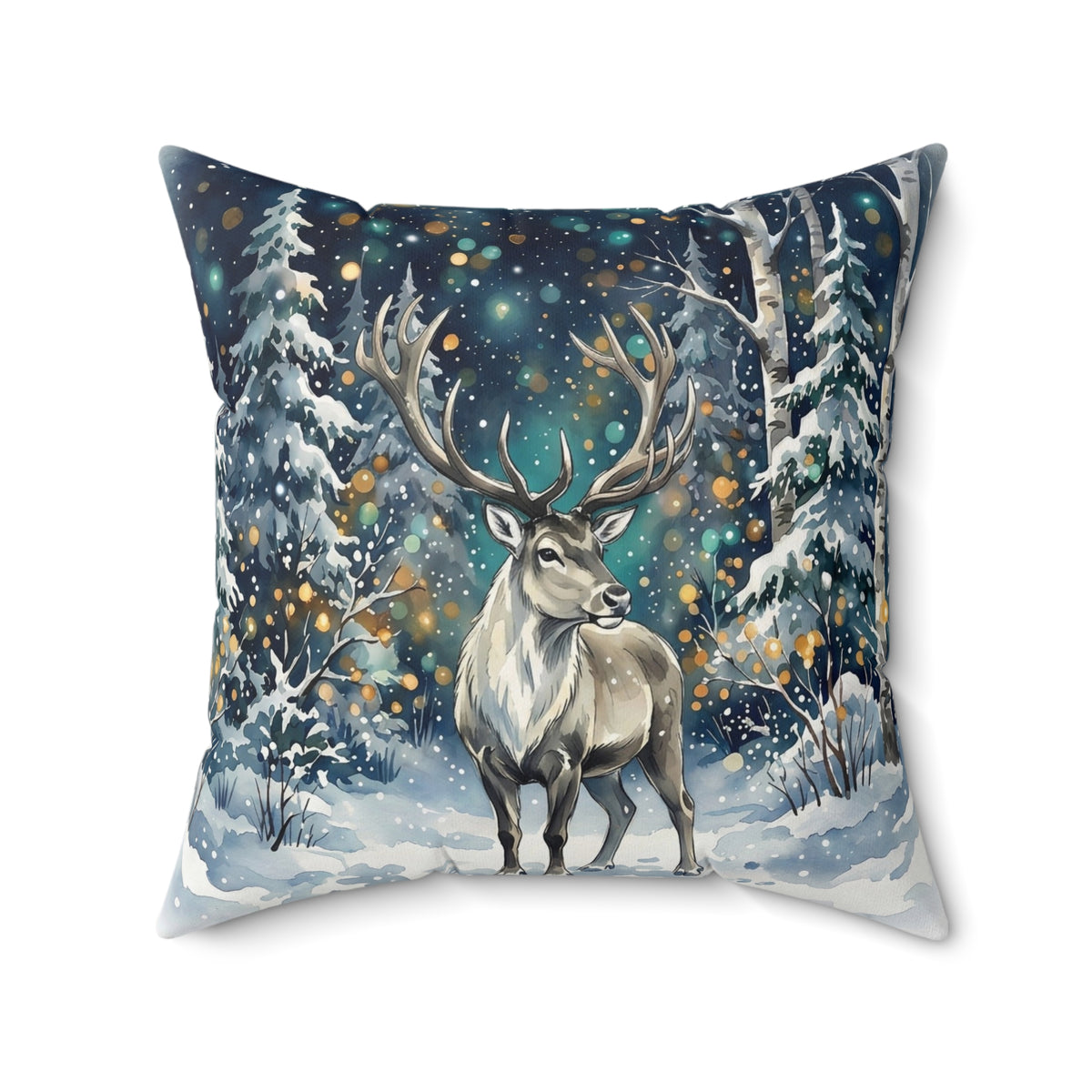 Spun Polyester Square Pillow