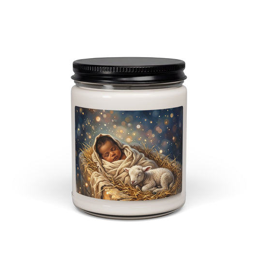 Nativity Scene Scented Soy Candle