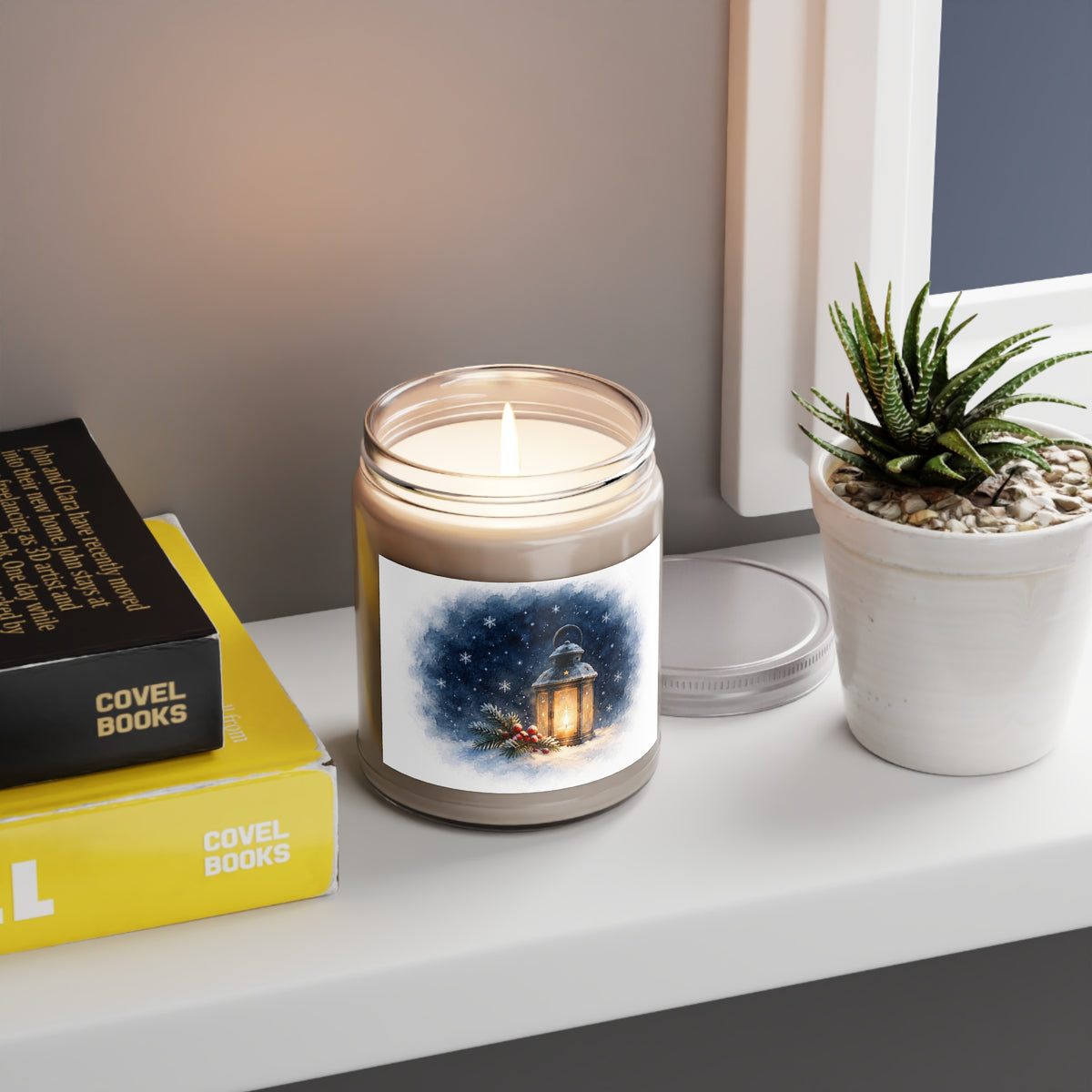 Winter Lantern Christmas Scented Soy Candle