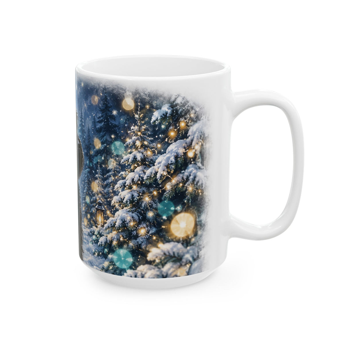 Scottish Terrier Christmas Ceramic Mug