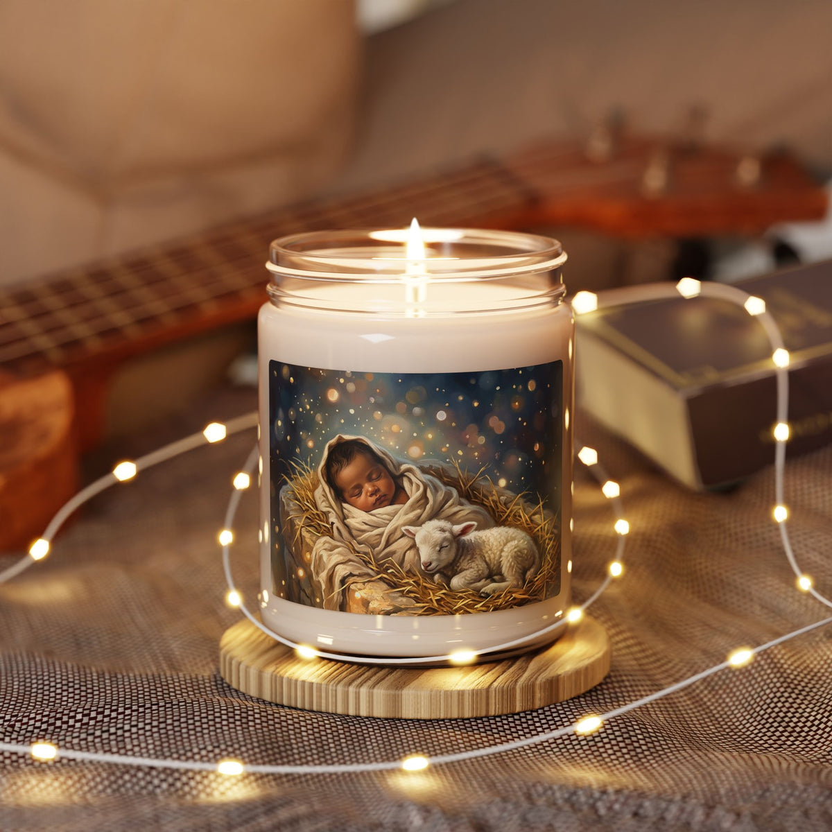 Nativity Scene Scented Soy Candle