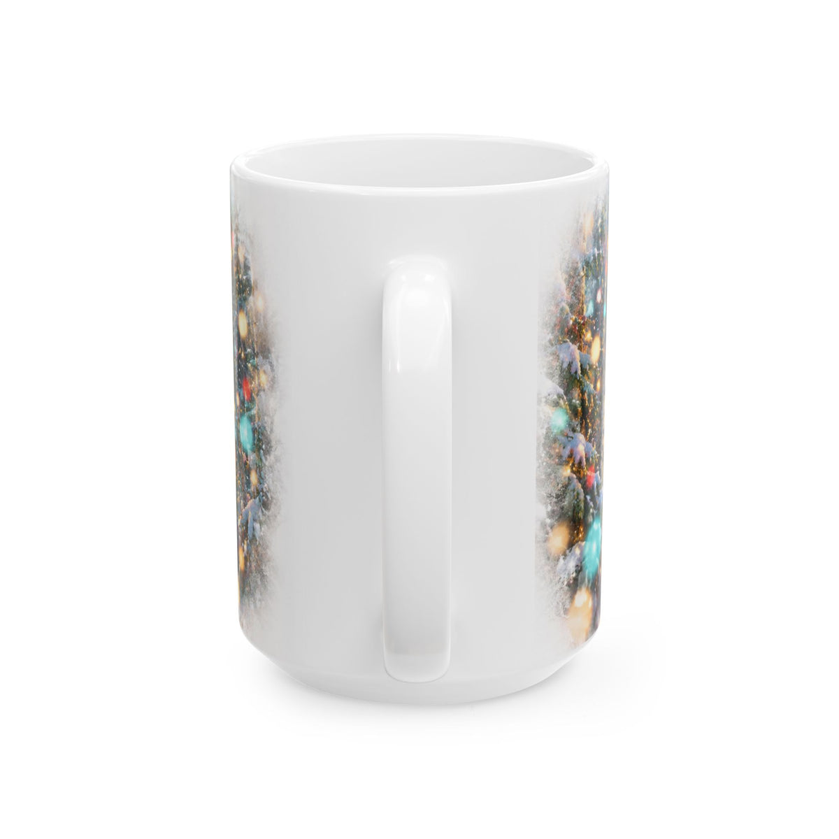Winter Wonderland Deer Christmas Ceramic Mug