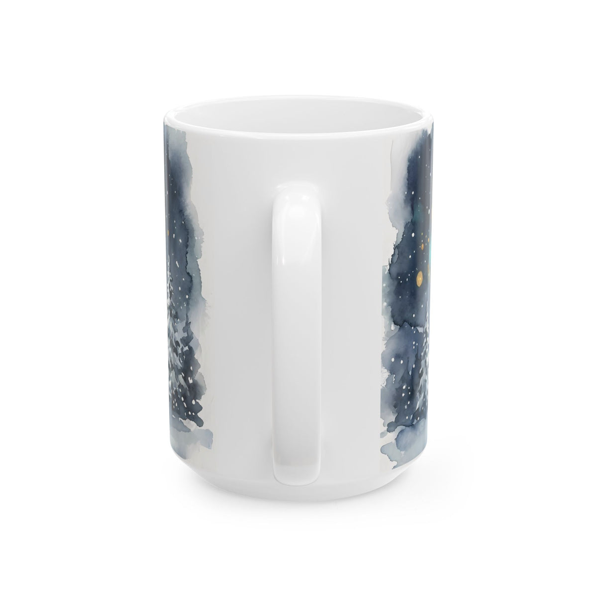 Black Horse Under the Stars Ceramic Mug