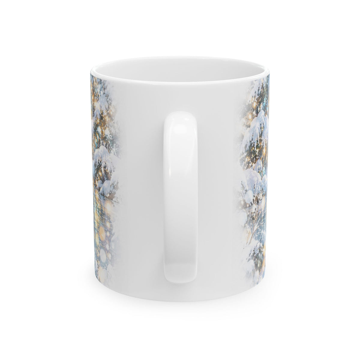 Winter Swan Ceramic Mug