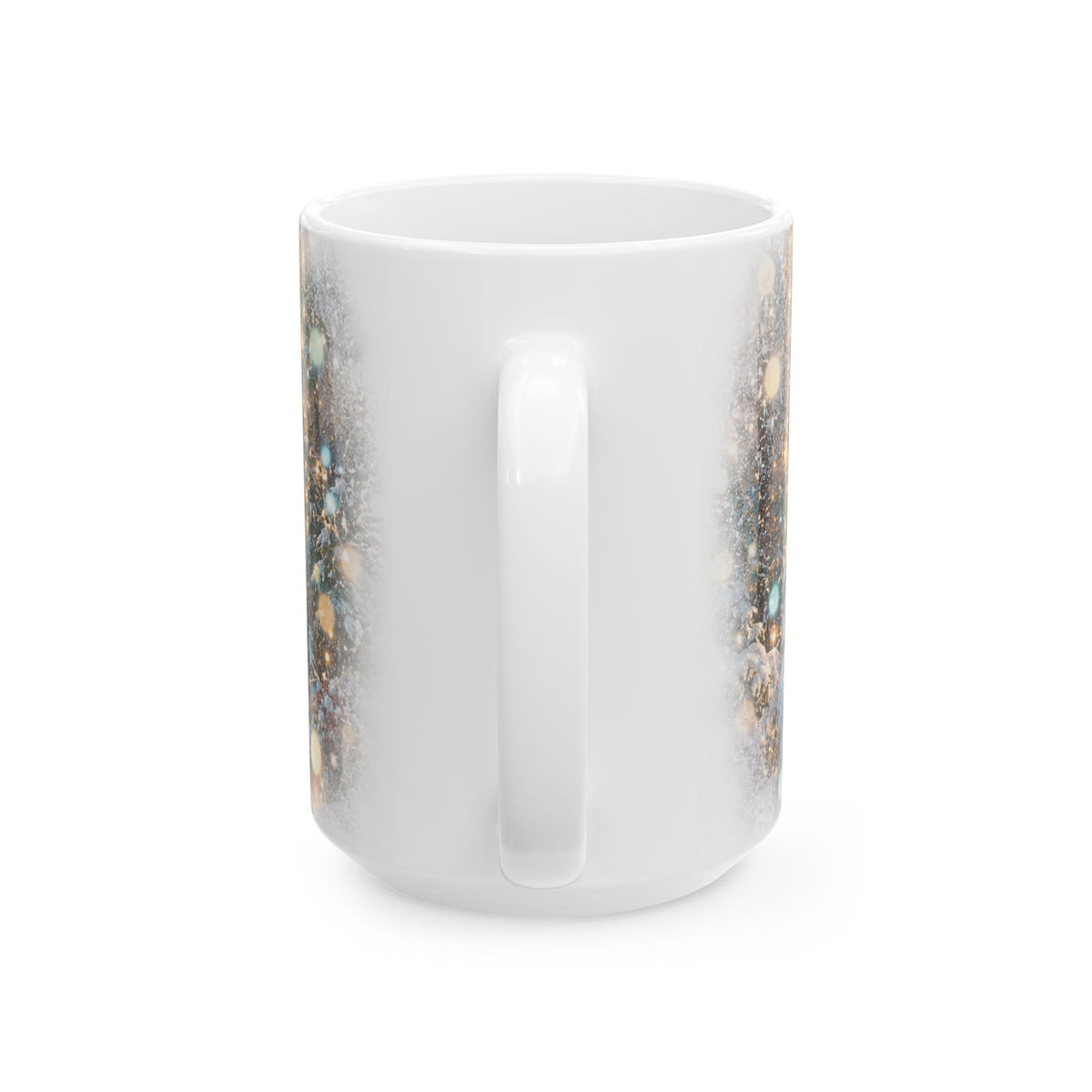 Winter Lake Landscape Ceramic Mug
