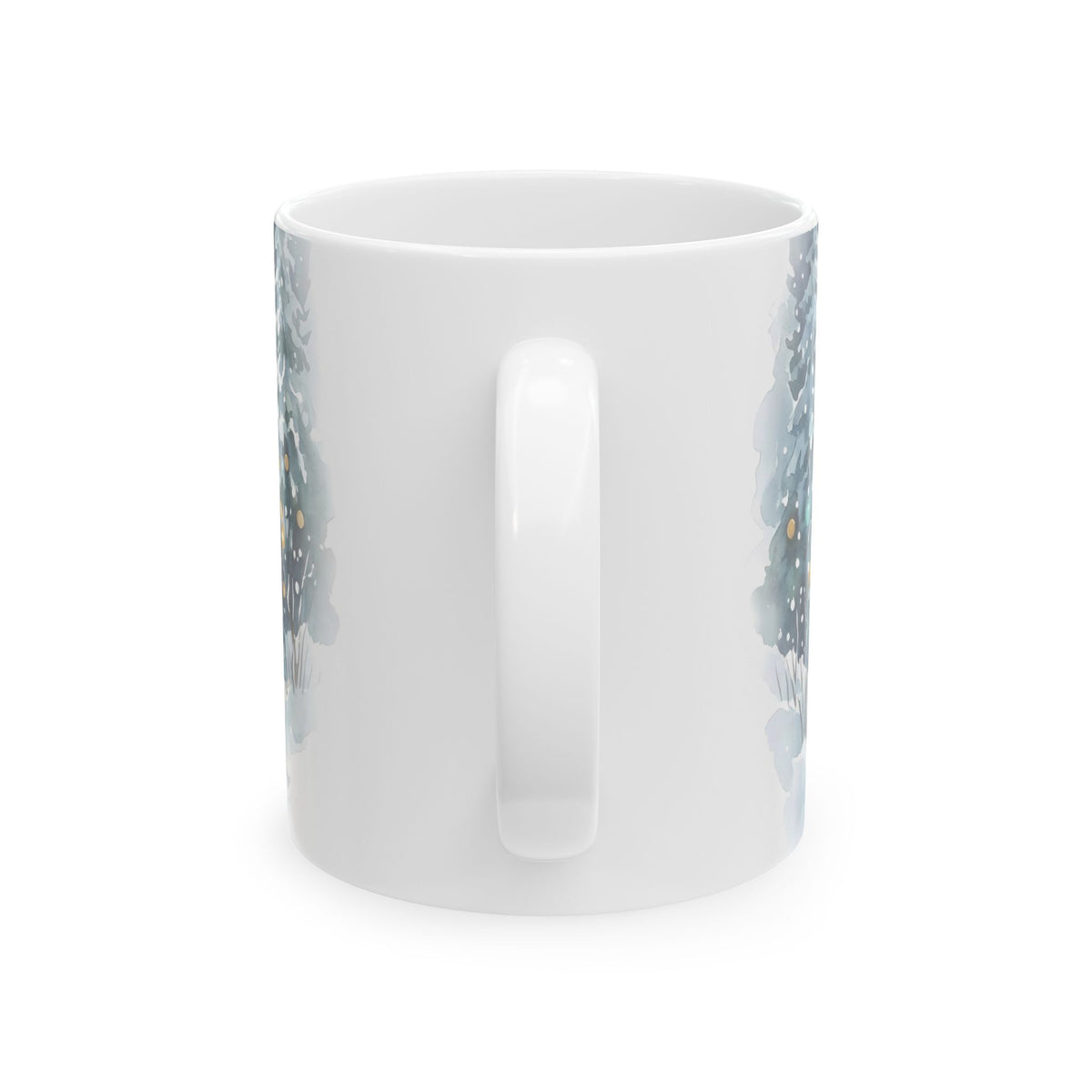 Polar Bear Winter Wonderland Ceramic Mug