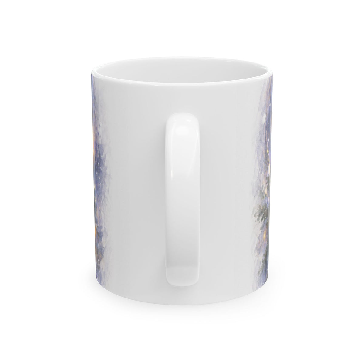 Owl Under the Stars Ceramic Mug