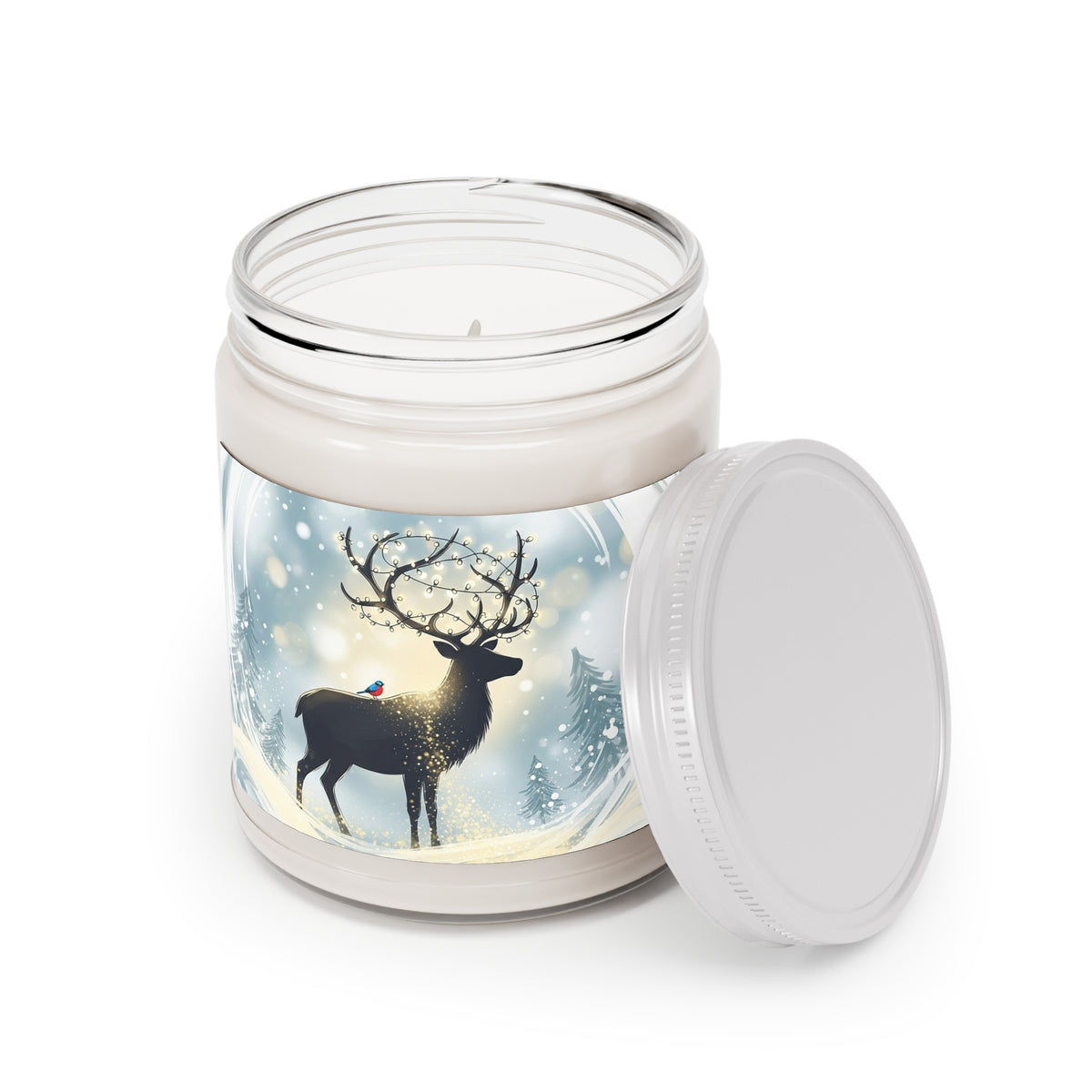 Winter Reindeer Soy Candle