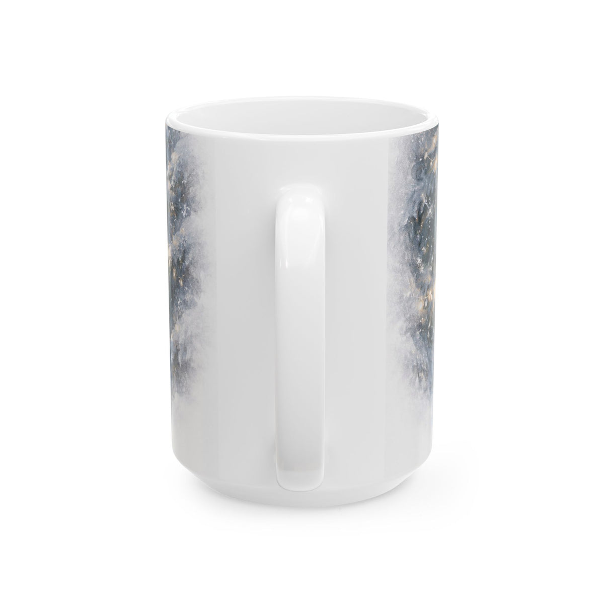 Ceramic Mug – Winter Fox in Snowy Forest