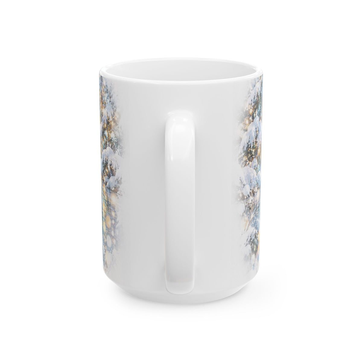 Winter Swan Ceramic Mug