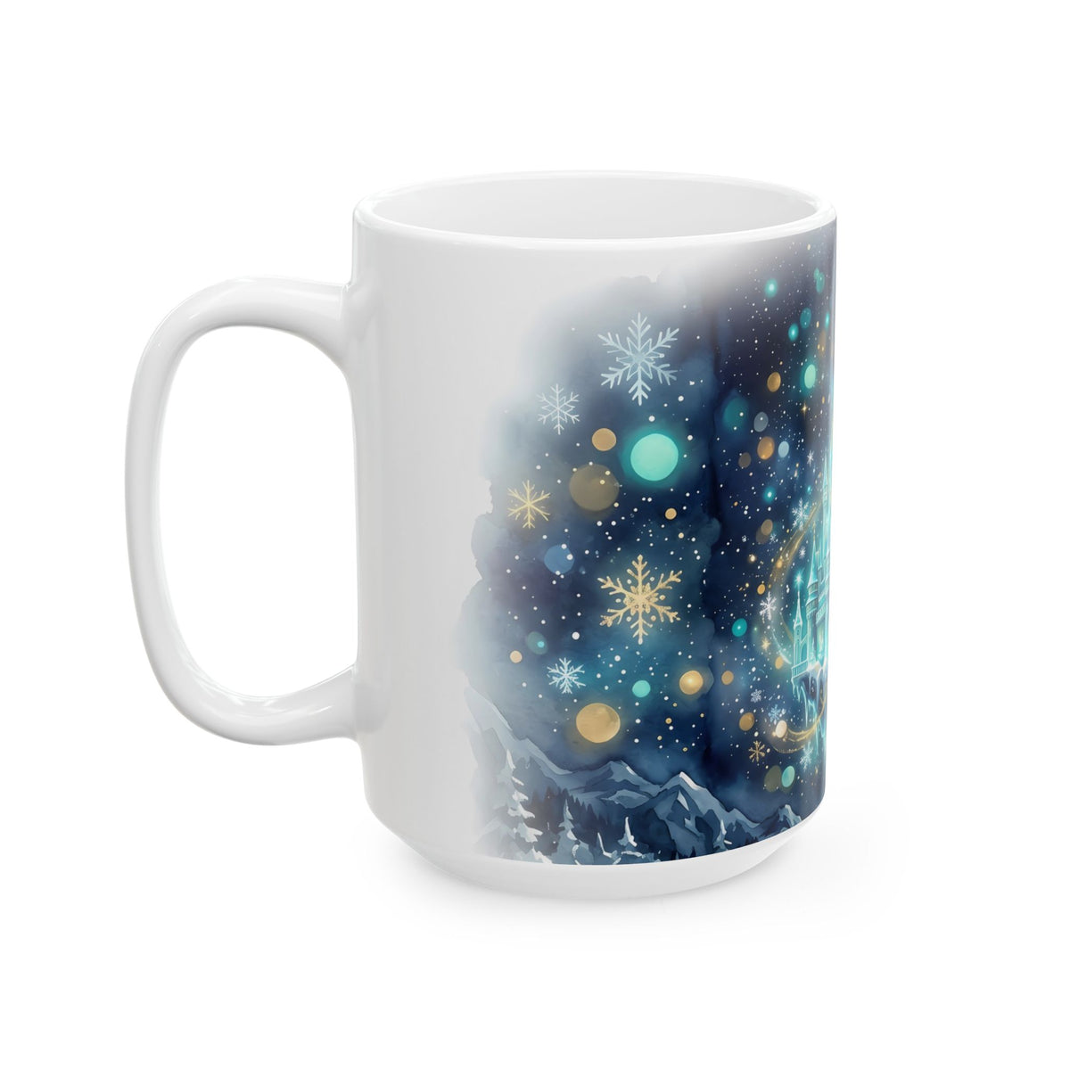 Enchanted Castle Fantasy Ceramic Mug