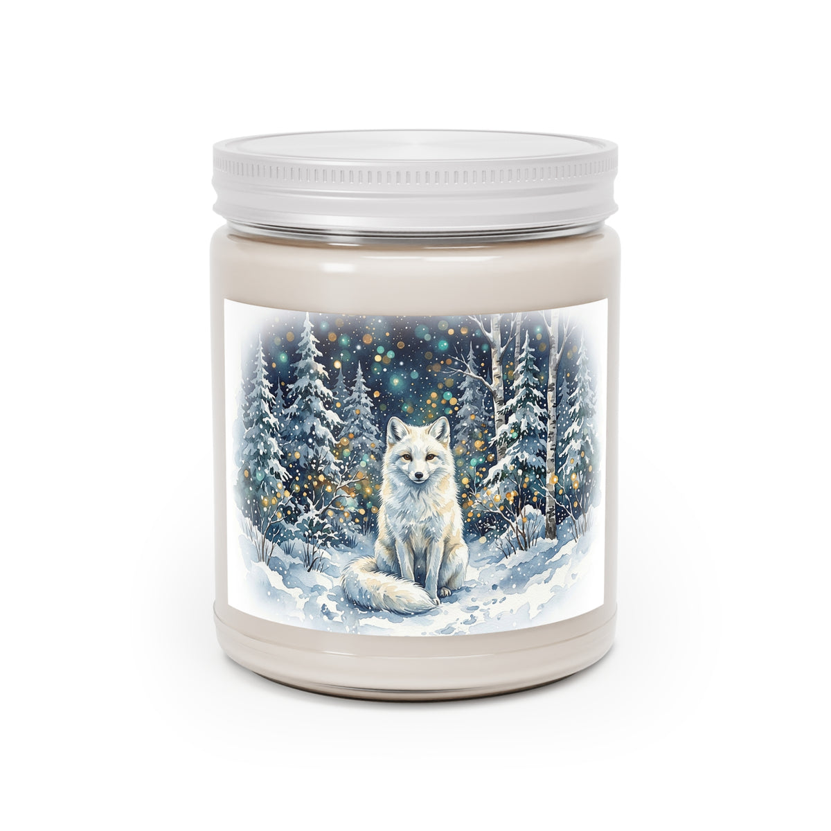 Winter White Wolf Soy Candle