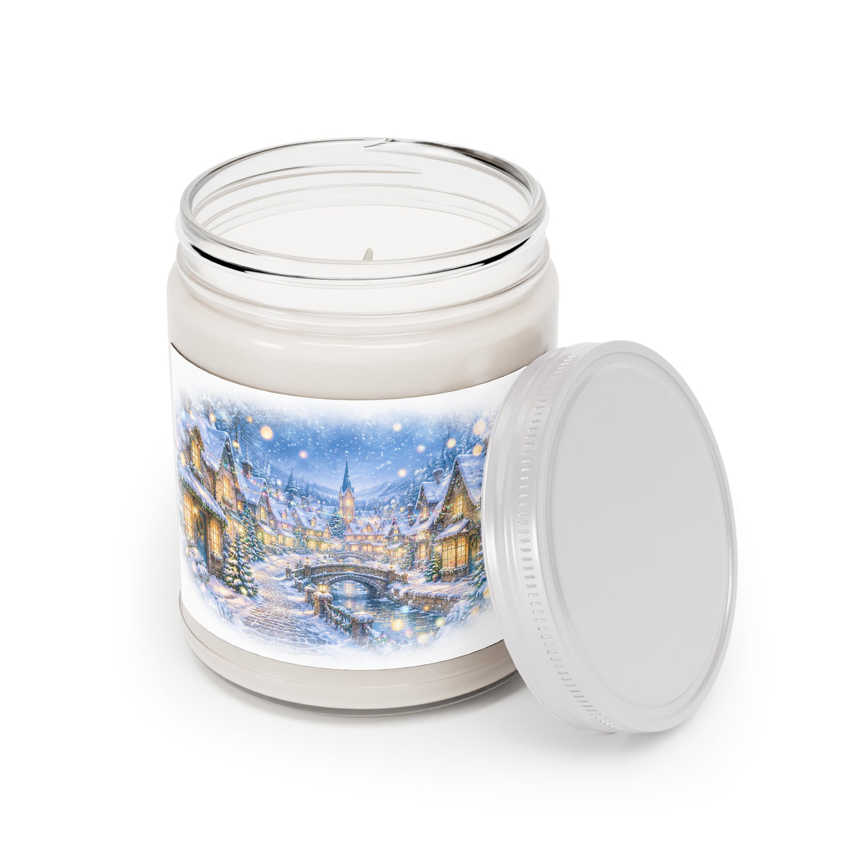 Scented Soy Candle – Enchanted Winter Village 9oz