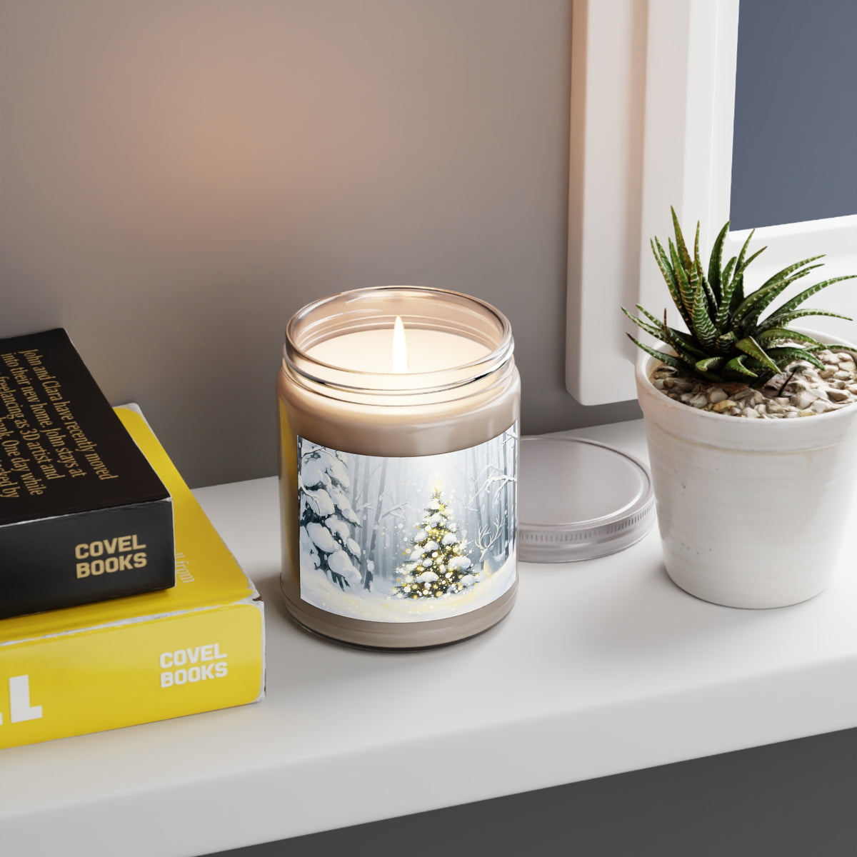 Winter Wonderland Christmas Tree Scented Soy Candle