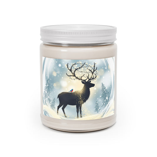 Winter Reindeer Soy Candle