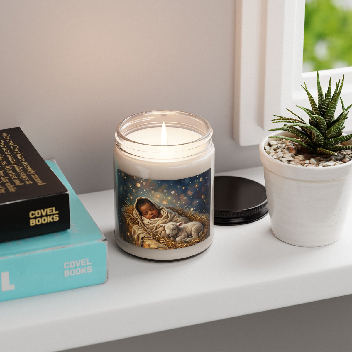 Nativity Scene Scented Soy Candle