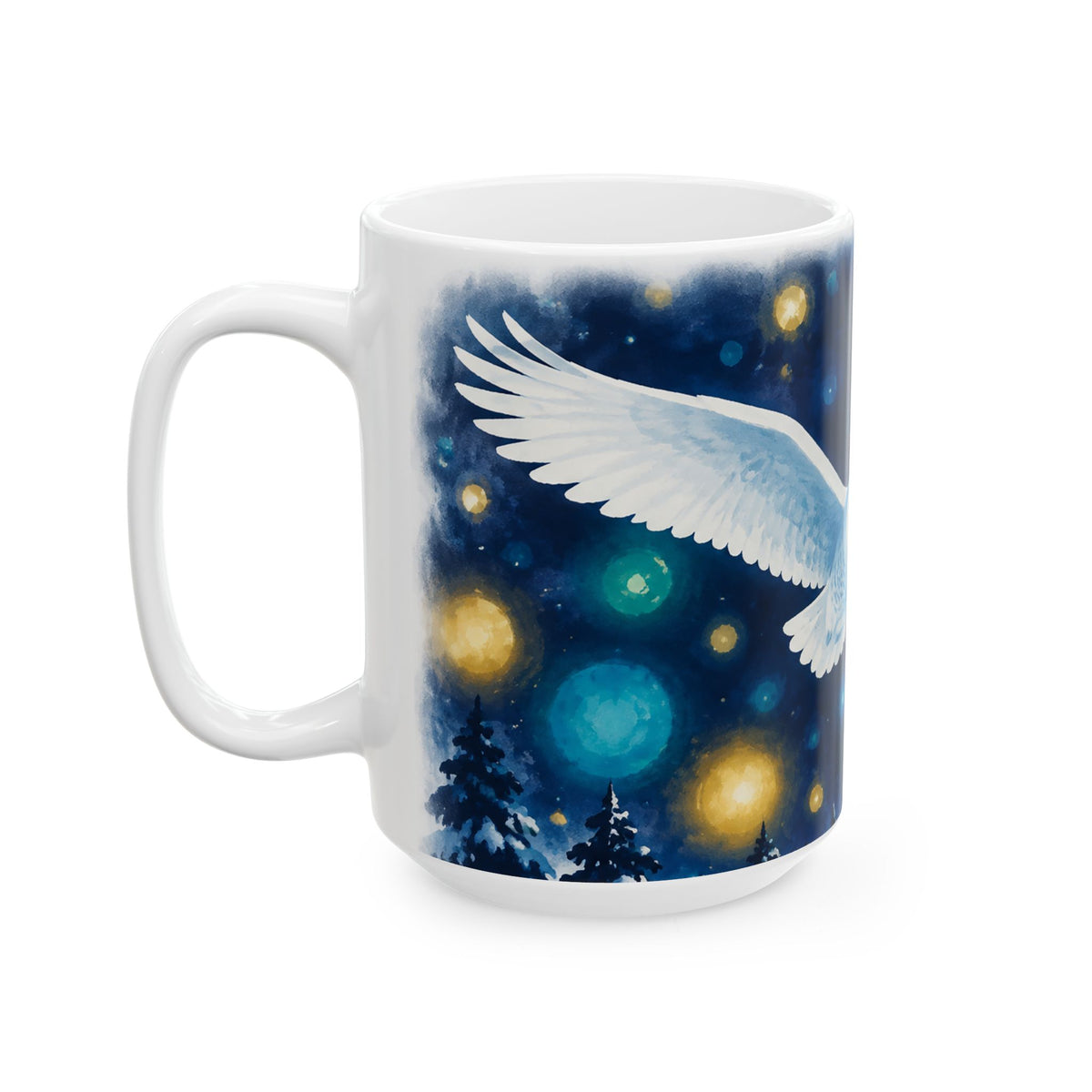Celestial Owl Ceramic Mug