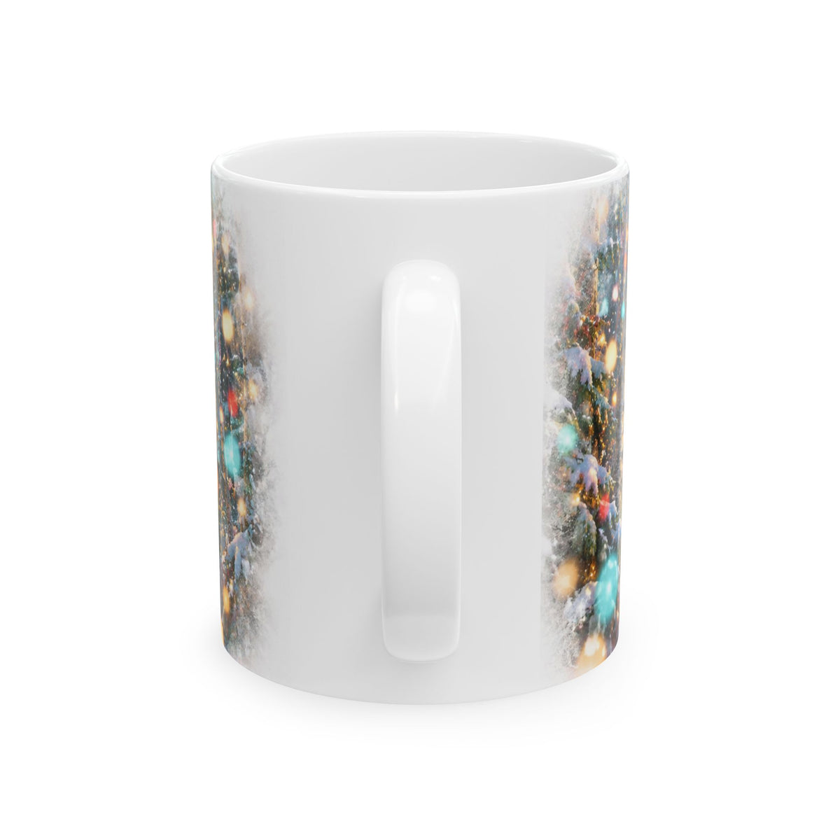Winter Wonderland Deer Christmas Ceramic Mug
