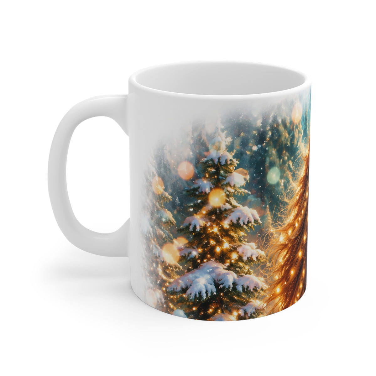Christmas Horse Mug — Festive Winter Stallion Coffee Cup