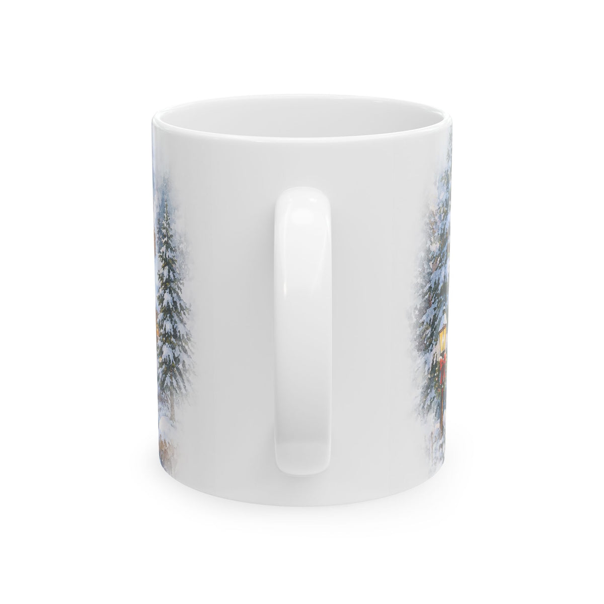 Winter Village Christmas Mug