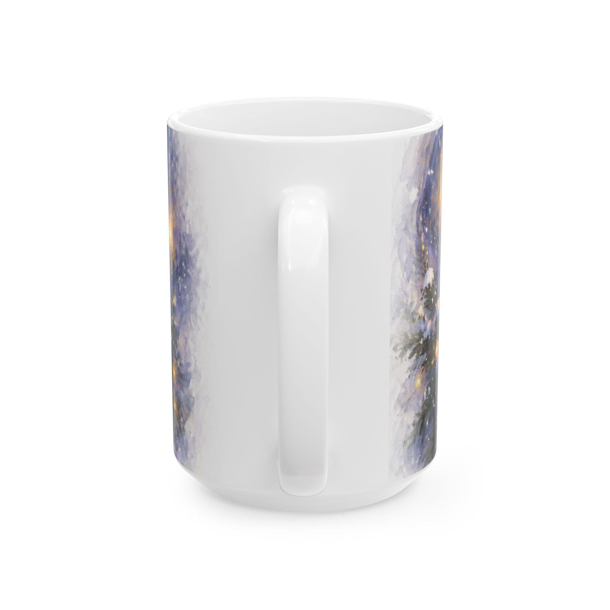 Owl Under the Stars Ceramic Mug