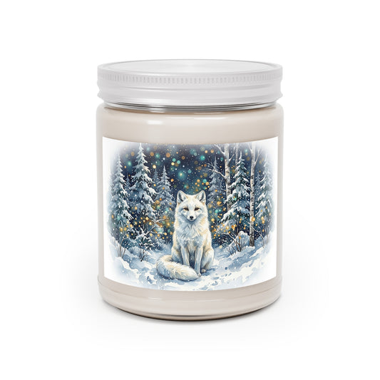 Winter White Wolf Soy Candle
