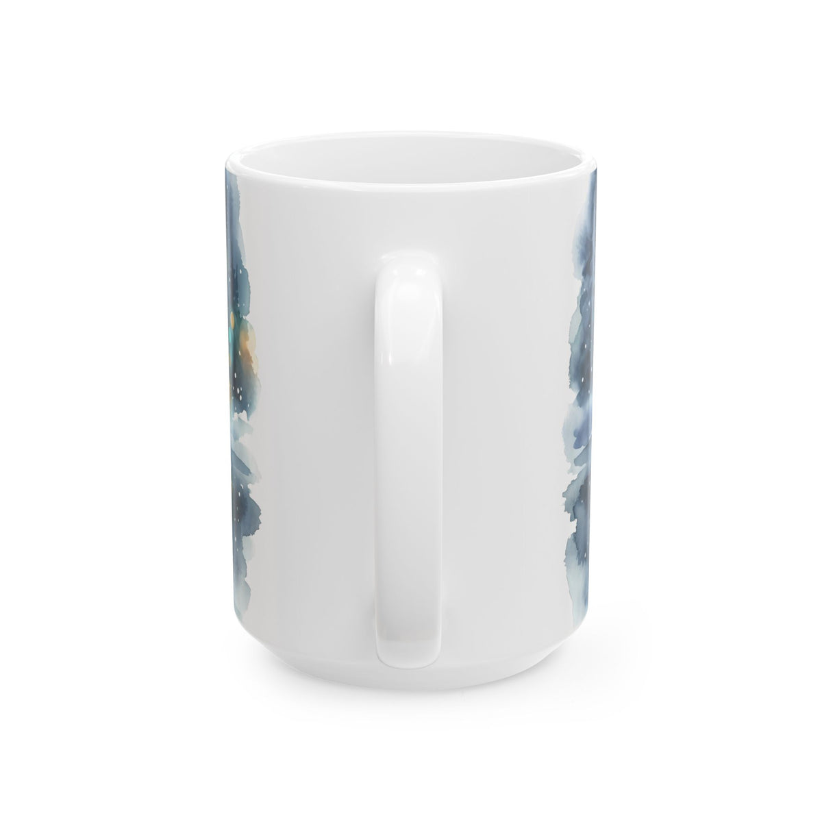 Moonlit Swan Ceramic Mug