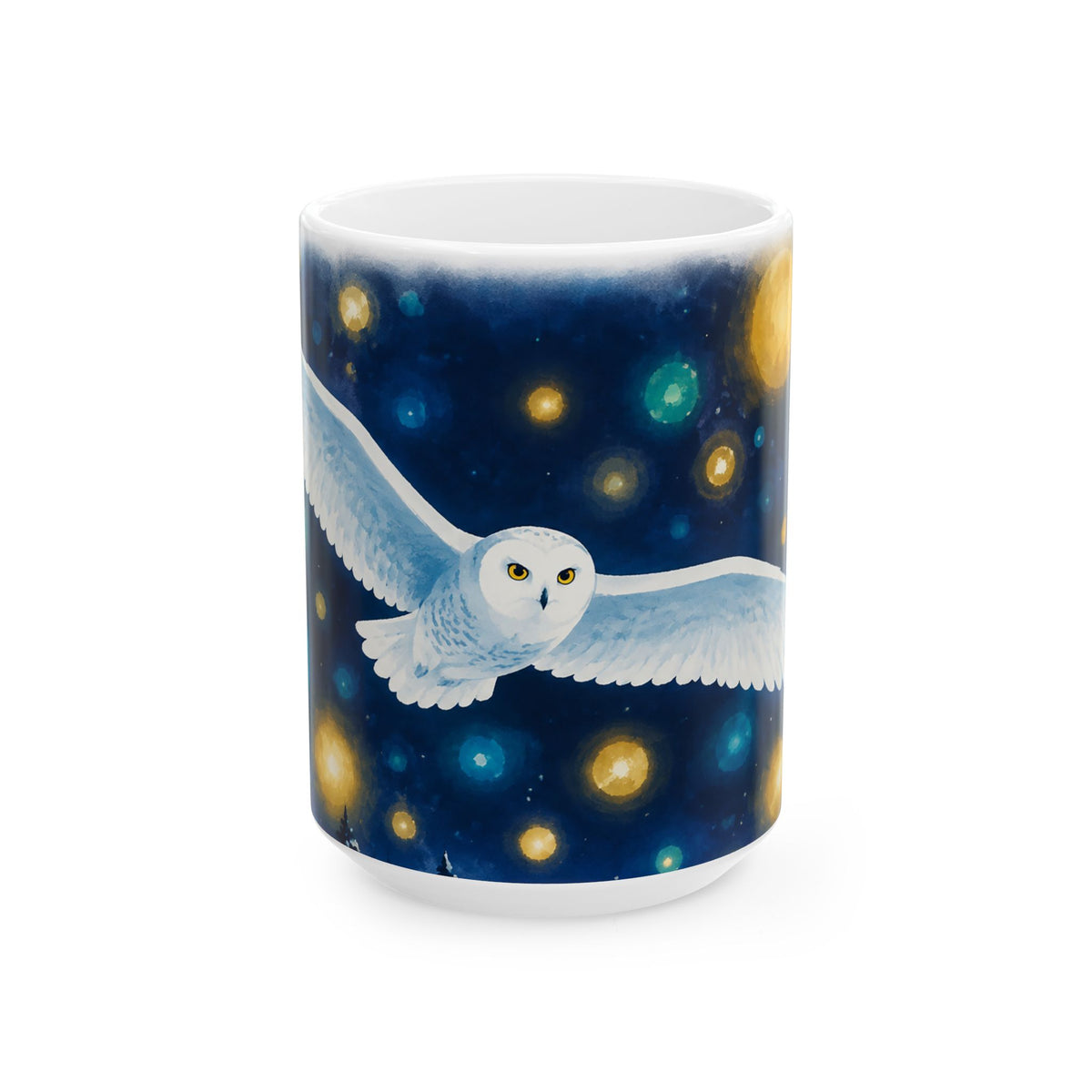 Celestial Owl Ceramic Mug