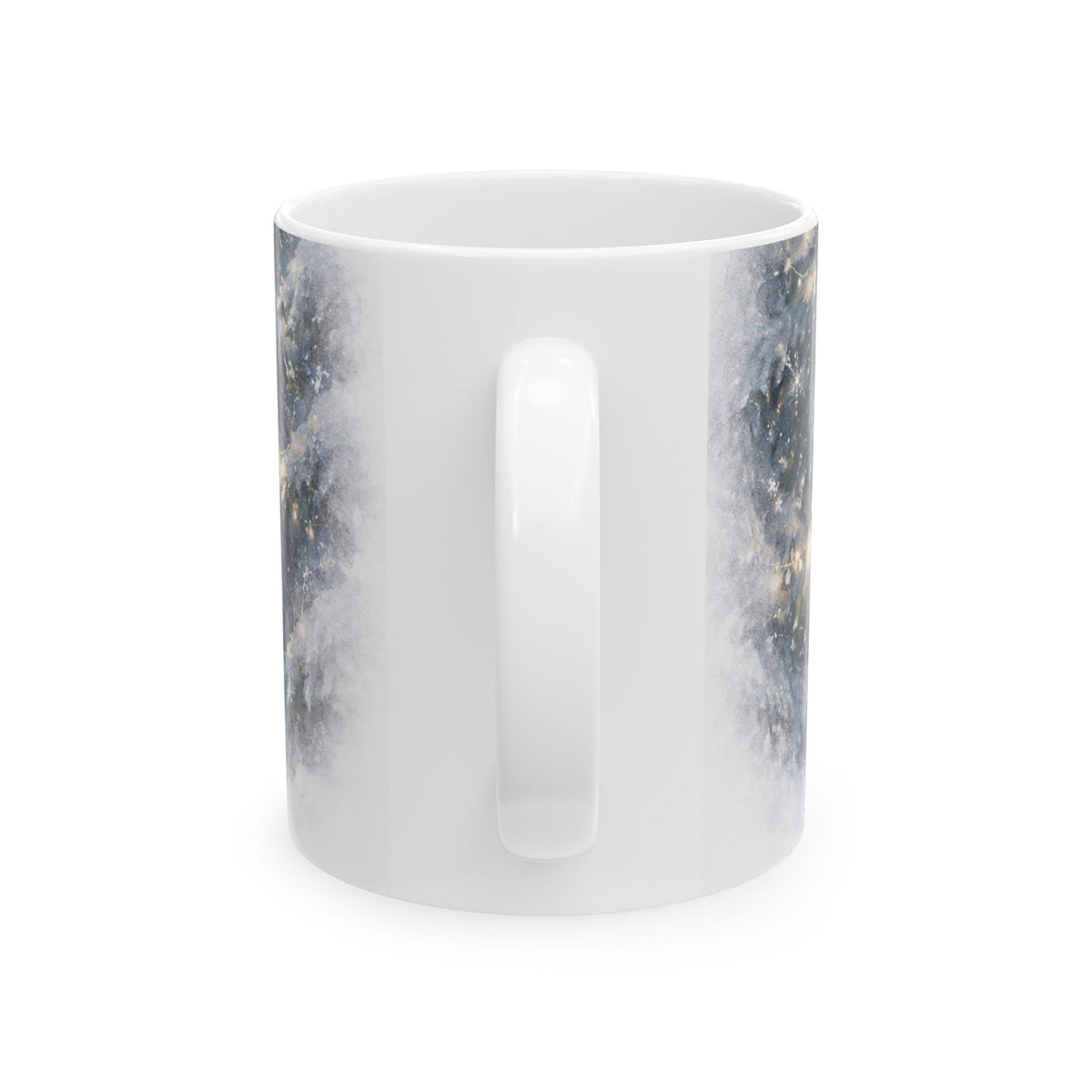 Ceramic Mug – Winter Fox in Snowy Forest