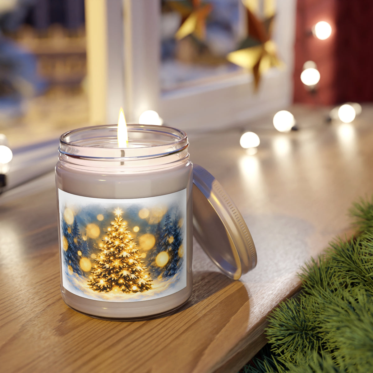 Christmas Tree Scented Soy Candle