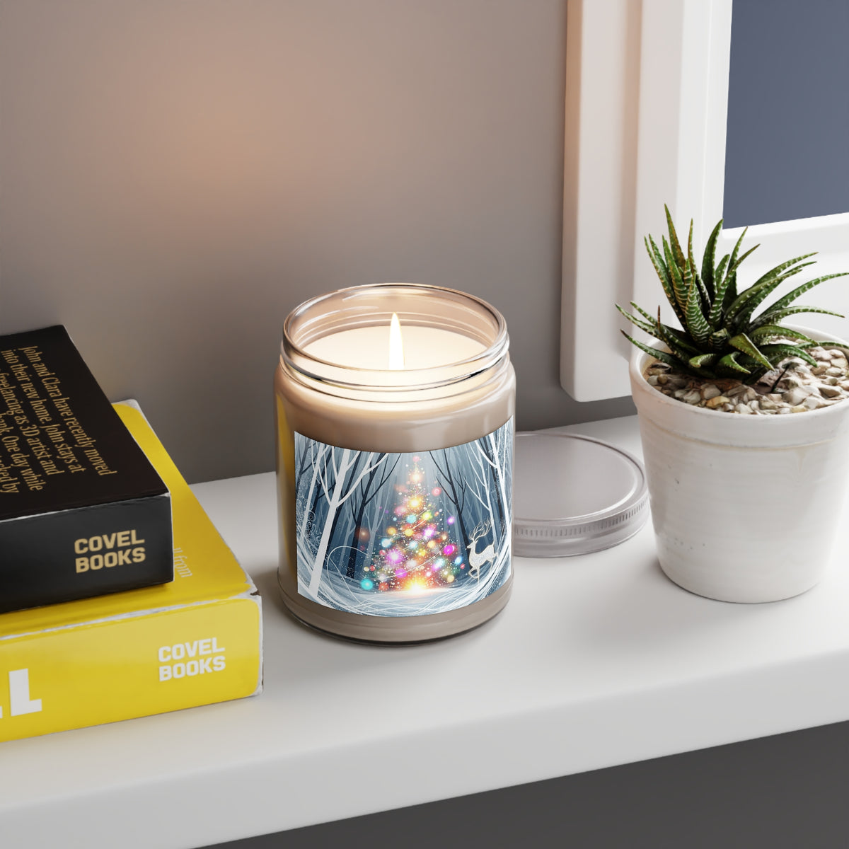 Winter Wonderland Christmas Tree Scented Soy Candle