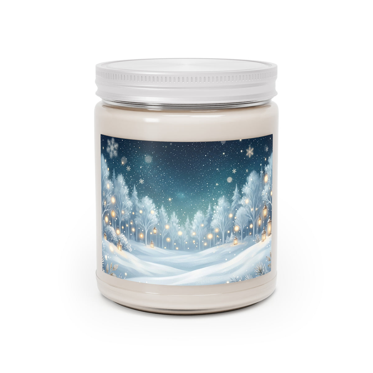 Winter Wonderland Snowy Forest Scented Soy Candle