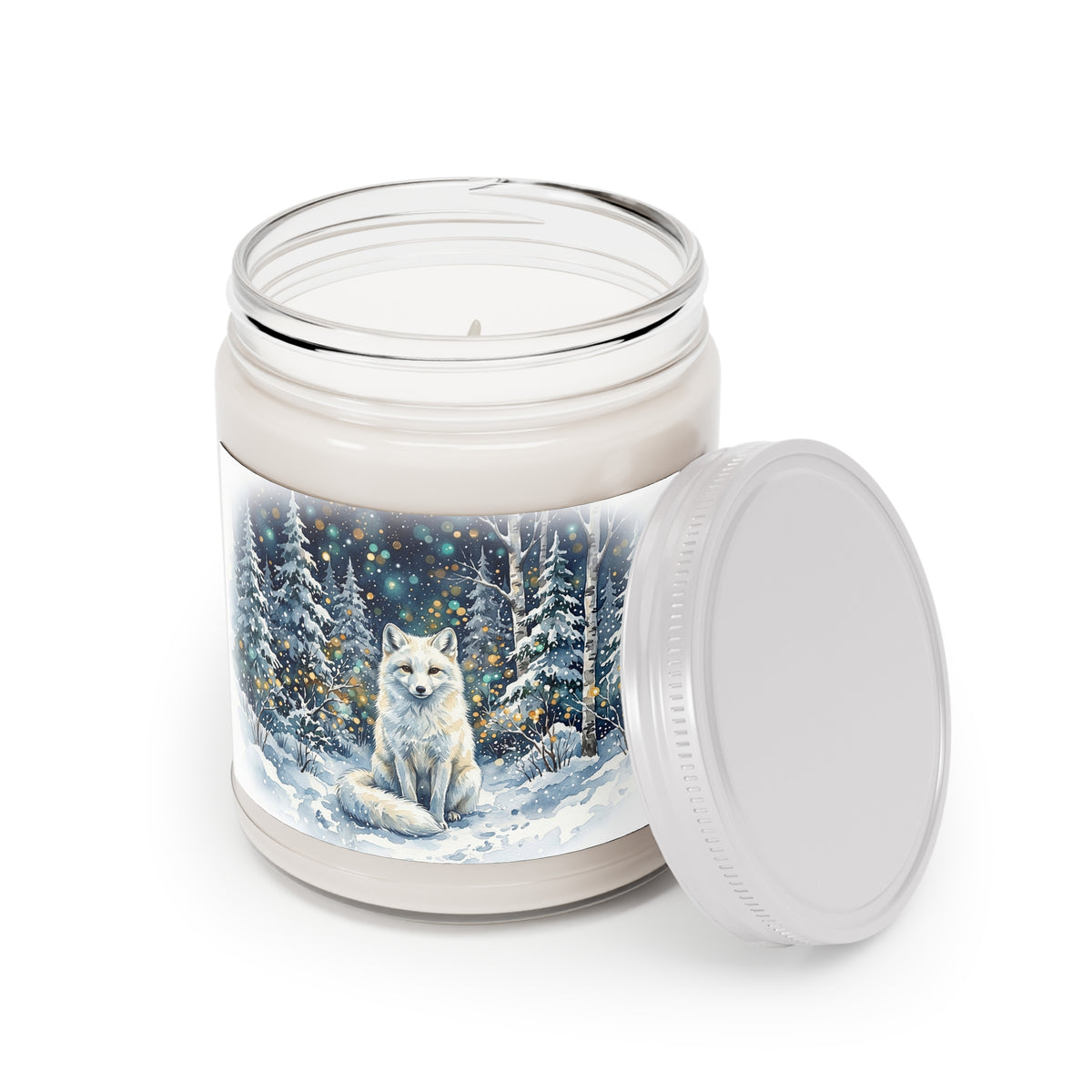 Winter White Wolf Soy Candle